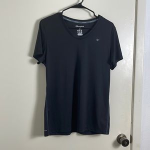 Black Champion Workout Shirt